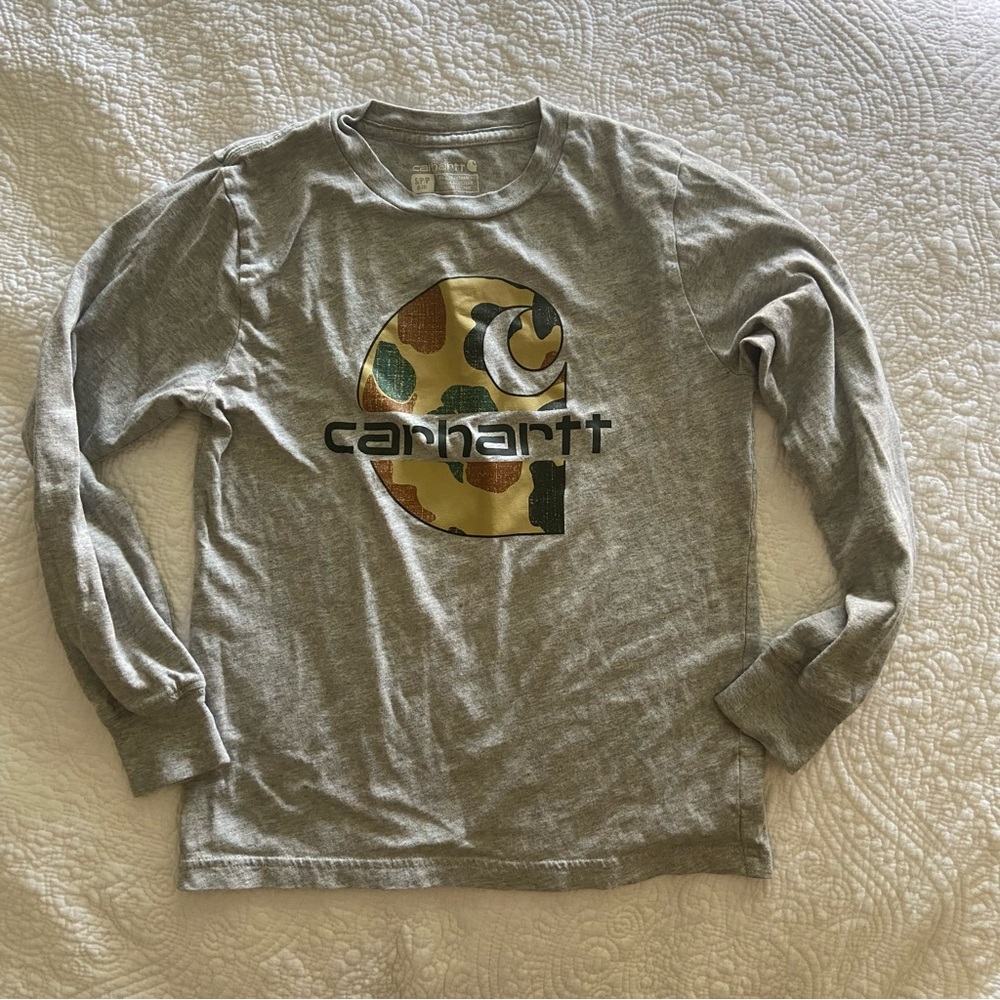 Carhartt Gray Long Sleeve Tee